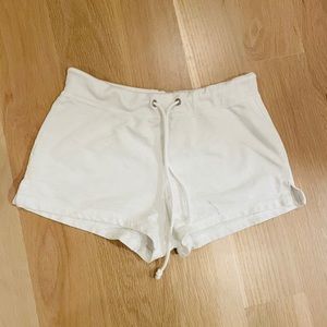 So Nikki White Shorts